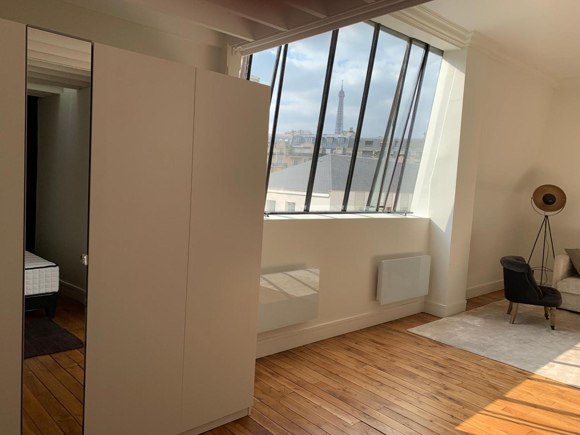 Superbe Appartement Tour Eiffel Parijs Buitenkant foto
